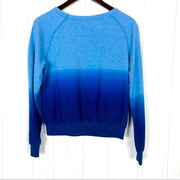 Superman Sweatshirt Blue Juniors M (7/9) - Picture 2 of 3